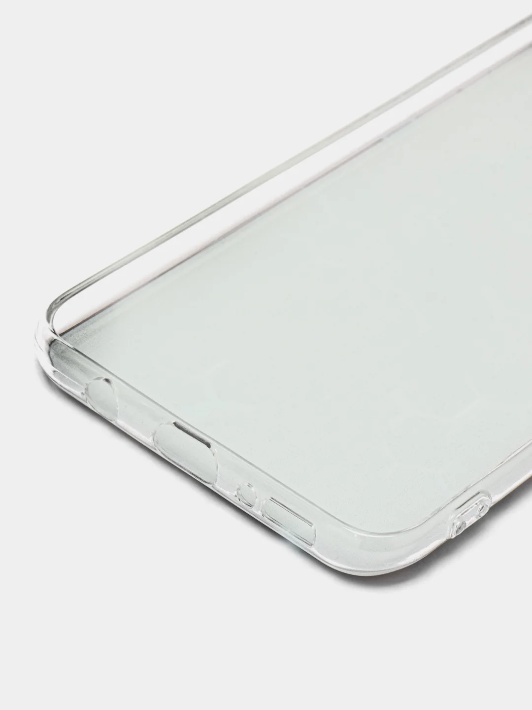 Бирюзовый силиконовый чехол на Samsung Galaxy A30/A20 / Самсунг А30/А20 с рисунком, защита камеры