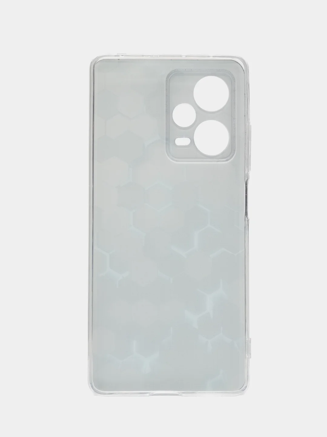 Бирюзовый чехол на Xiaomi Redmi Note 12 Pro Plus / Сяоми Редми Нот 12 Про плюс прозрачный с рисунком