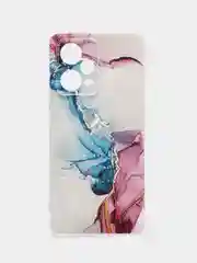 Ледяной чехол на Xiaomi Redmi Note 12 Pro Plus / Сяоми Редми Нот 12 Про плюс прозрачный с рисунком