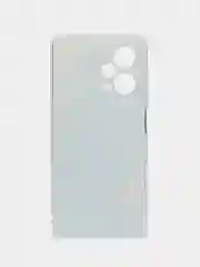 Светло-синий чехол на Xiaomi Redmi Note 12 Pro Plus / Сяоми Редми Нот 12 Про плюс прозрачный с рисунком