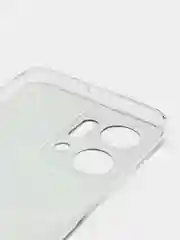 Угольный силиконовый чехол на Honor X7A / Хонор X7A прозрачный, с рисунком, защита камеры