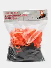 Система выравнивания плитки СВП. Зажим 1,5 мм - 100 шт, Клин - 50 шт