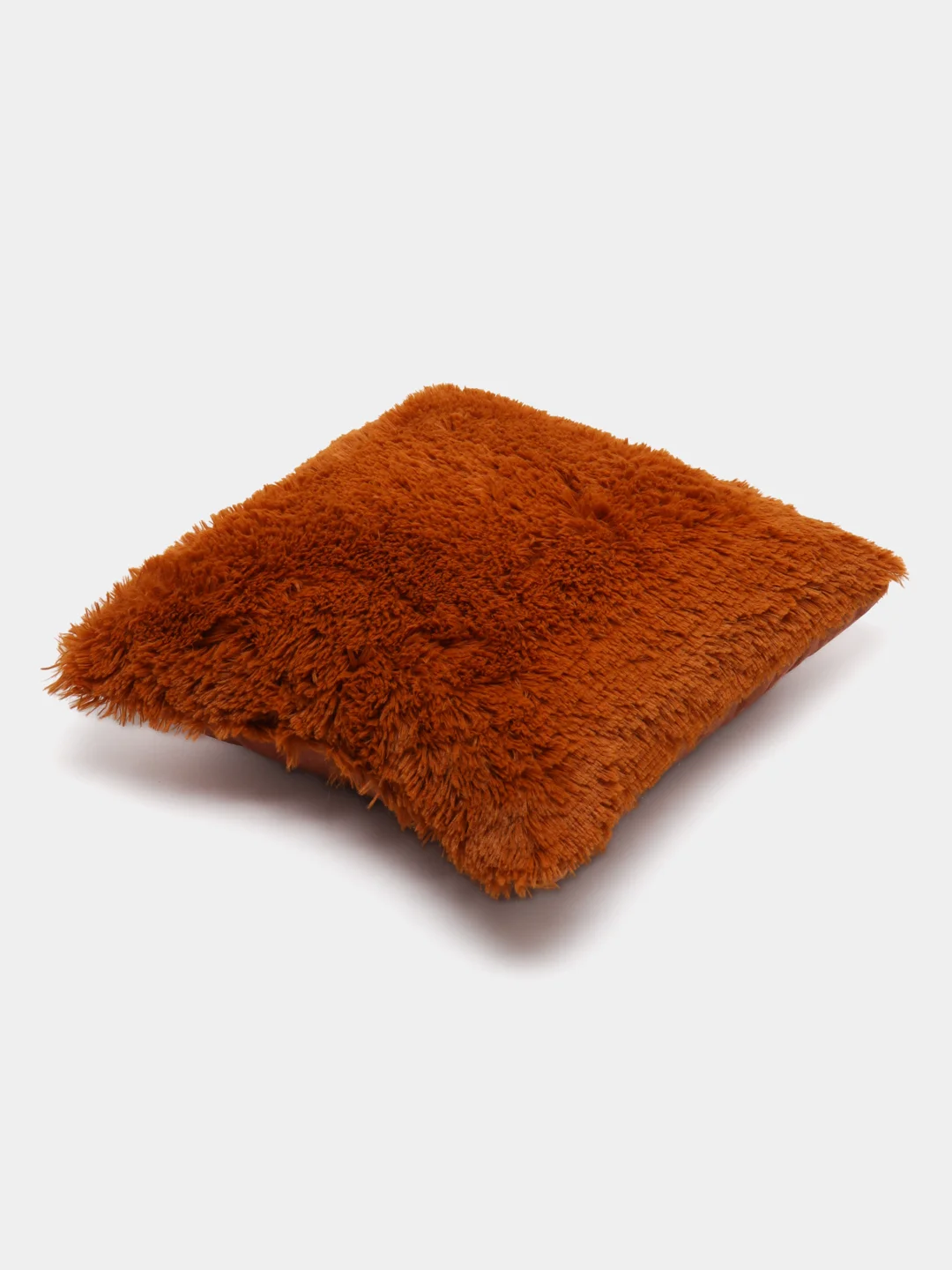 Тёмно-коричневый подушка декоративная МАТЕХ "PLUSH", 35 х 35 х 15 см, 18 цветов