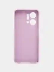 Лавандовый силиконовый чехол для HONOR X7a (Хонор X7a), прозрачный