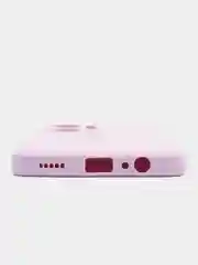 Лавандовый силиконовый чехол для HONOR X7a (Хонор X7a), прозрачный