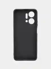 Черный силиконовый чехол для HONOR X7a (Хонор X7a), прозрачный