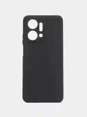 Черный силиконовый чехол для HONOR X7a (Хонор X7a), прозрачный