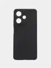 Черный чехол для Infinix HOT 30 (Инфиникс Хот 30), прозрачный, силиконовый