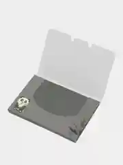 Серый матирующие салфетки для лица, из целлюлозы, 100 штук