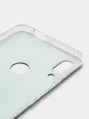 Бирюзовый чехол на Huawei P Smart Z/Honor 9X / Хонор 9Х прозрачный, с рисунком, защита камеры