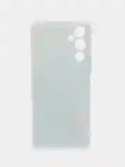 Светло-синий силиконовый чехол на Tecno Pova 4 / Текно Пова 4 прозрачный, с рисунком, защита камеры