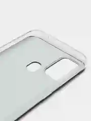 Черный силиконовый чехол на Samsung Galaxy M31 / Самсунг M31 с рисунком, защита камеры