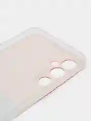 Желтый силиконовый чехол на Tecno Pova 4 / Текно Пова 4 прозрачный, с рисунком, защита камеры