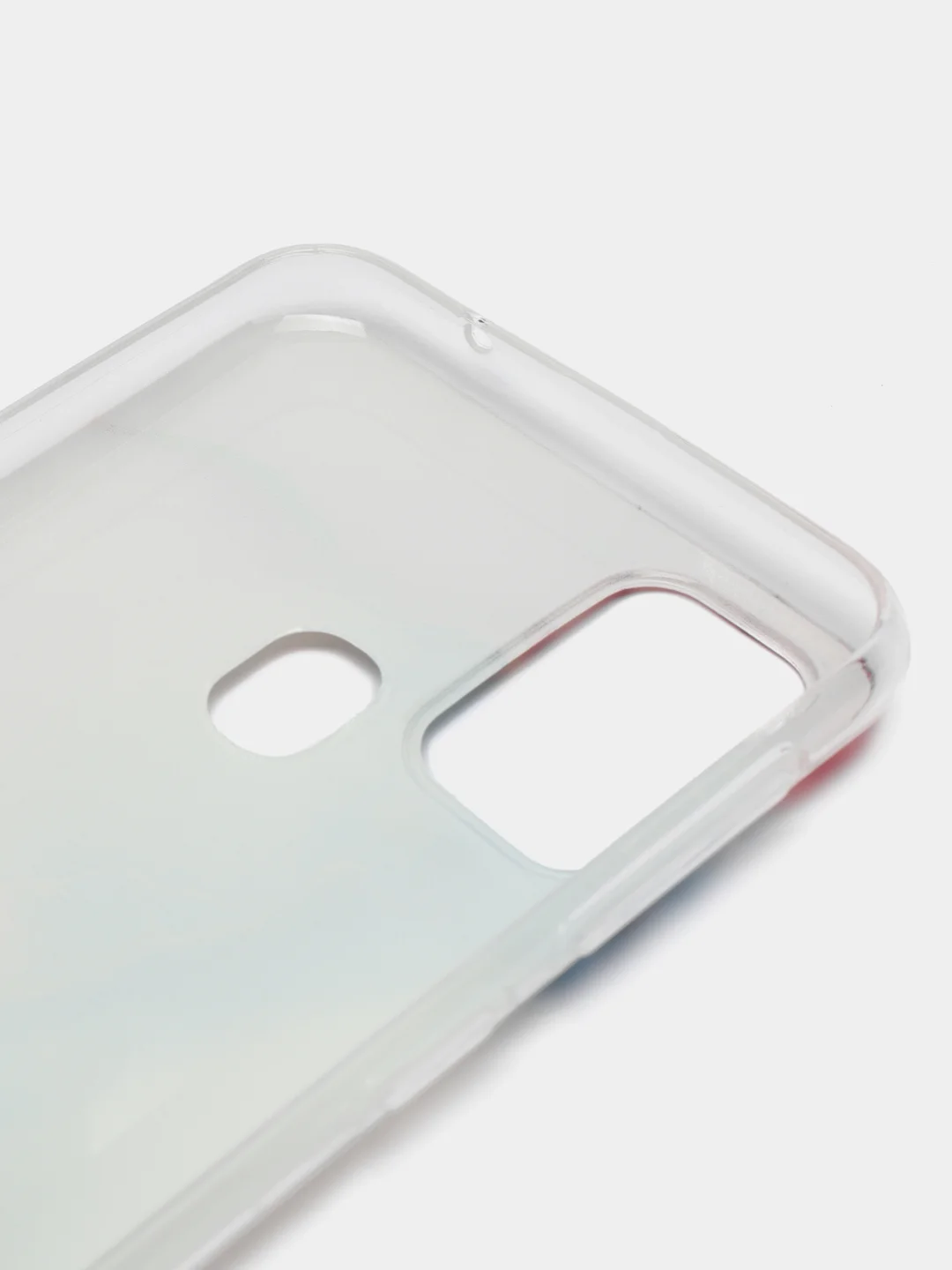Ледяной силиконовый чехол на Samsung Galaxy M31 / Самсунг M31 с рисунком, защита камеры
