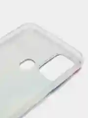 Ледяной силиконовый чехол на Samsung Galaxy M31 / Самсунг M31 с рисунком, защита камеры