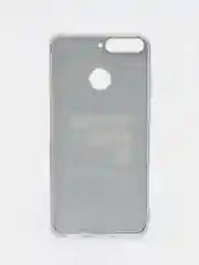 Тёмно-коричневый чехол на Huawei Honor 7C/7A Pro/Y6 Prime 2018 / Хонор 7С, с рисунком, защита камеры
