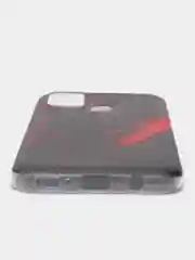 Красный силиконовый чехол на Samsung Galaxy M31 / Самсунг M31 с рисунком, защита камеры