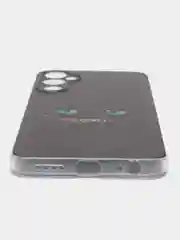 Черный силиконовый чехол на Tecno Pova 4 / Текно Пова 4 прозрачный, с рисунком, защита камеры