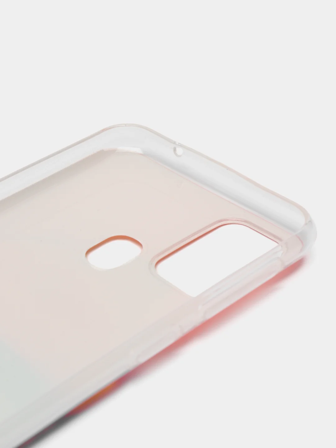 Желтый силиконовый чехол на Samsung Galaxy M31 / Самсунг M31 с рисунком, защита камеры