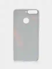 Красный чехол на Huawei Honor 7C/7A Pro/Y6 Prime 2018 / Хонор 7С, с рисунком, защита камеры