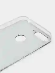 Бирюзовый чехол на Huawei Honor 7C/7A Pro/Y6 Prime 2018 / Хонор 7С, с рисунком, защита камеры