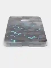 Бирюзовый чехол на Huawei Honor 7C/7A Pro/Y6 Prime 2018 / Хонор 7С, с рисунком, защита камеры