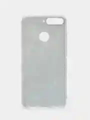 Бирюзовый чехол на Huawei Honor 7C/7A Pro/Y6 Prime 2018 / Хонор 7С, с рисунком, защита камеры