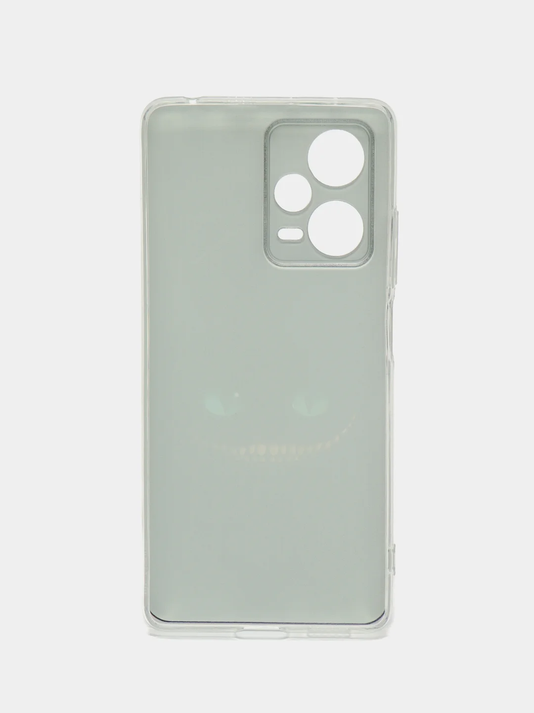 Черный чехол на Xiaomi Redmi Note 12 Pro Plus / Сяоми Редми Нот 12 Про плюс прозрачный с рисунком