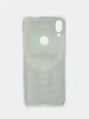 Угольный чехол на Huawei P Smart Z/Honor 9X / Хонор 9Х прозрачный, с рисунком, защита камеры