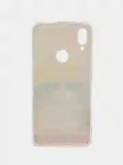 Желтый чехол на Huawei P Smart Z/Honor 9X / Хонор 9Х прозрачный, с рисунком, защита камеры