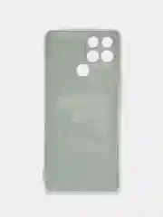 Тёмно-коричневый чехол на Infinix SMART 6 / Инфиникс Смарт 6 прозрачный, с рисунком, защита камеры