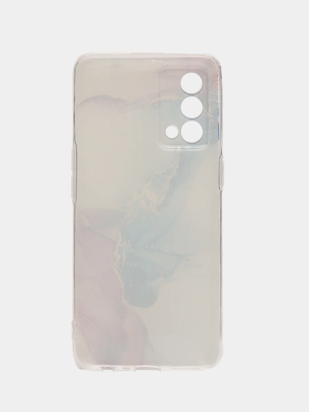 Ледяной чехол на Realme GT Master Edition / Реалми GT Master Edition с рисунком, защита камеры