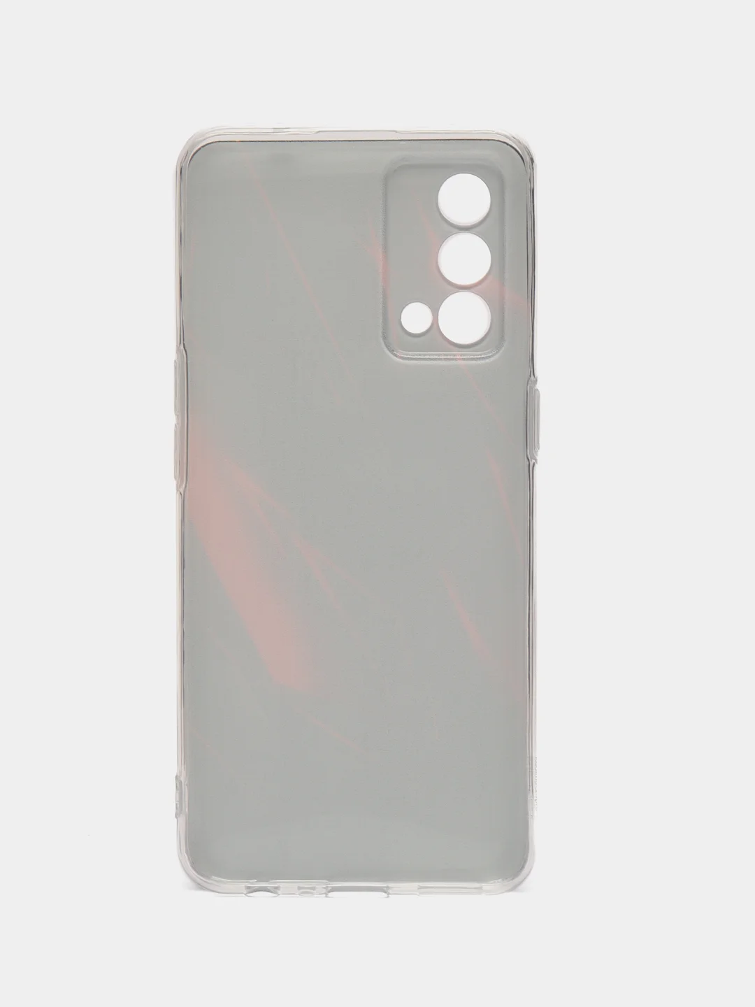 Красный чехол на Realme GT Master Edition / Реалми GT Master Edition с рисунком, защита камеры