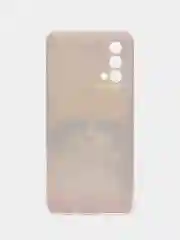 Желтый чехол на Realme GT Master Edition / Реалми GT Master Edition с рисунком, защита камеры