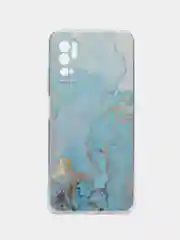 Светло-синий чехол на Xiaomi Redmi Note 10T/Note 10 5G/Poco M3 Pro (Сяоми Редми Нот 10T/Поко М3 Про)