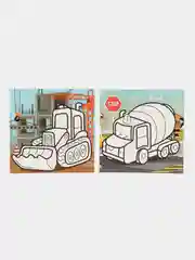 Лазурный раскраска пластилином Каляка-Маляка, 4 картинки