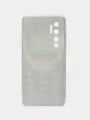 Угольный чехол на Xiaomi Mi Note 10 Lite / Сяоми Ми Нот 10 Лайт с рисунком, защита камеры