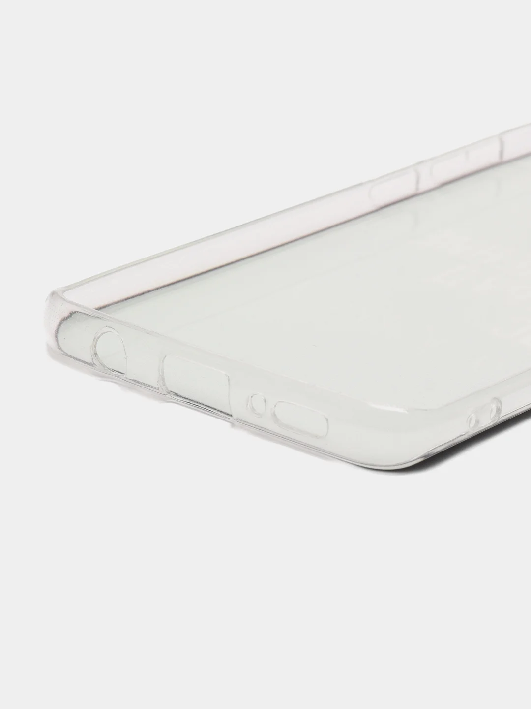 Тёмно-коричневый силиконовый чехол на Samsung Galaxy S9 Plus / Самсунг S9 Plus с рисунком, защита камеры