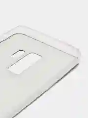 Тёмно-коричневый силиконовый чехол на Samsung Galaxy S9 Plus / Самсунг S9 Plus с рисунком, защита камеры