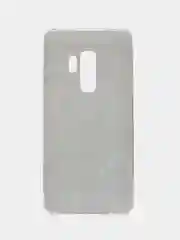 Бирюзовый силиконовый чехол на Samsung Galaxy S9 Plus / Самсунг S9 Plus с рисунком, защита камеры