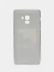 Тёмно-коричневый чехол на Samsung Galaxy A8 Plus 2018 / Самсунг A8 Plus с рисунком, защита камеры