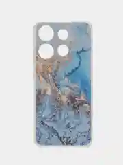 Голубой силиконовый чехол на Tecno Spark Go 2023/Pop 7 Pro/Infinix Smart 7 / Текно Спарк Гоу 2023