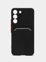 Чехол для Samsung Galaxy S22 (Самсунг Галакси С22), с карманом для карт