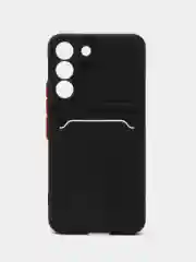 Чехол для Samsung Galaxy S22 (Самсунг Галакси С22), с карманом для карт