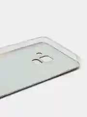Красный силиконовый чехол на Samsung Galaxy A8 2018 / Самсунг A8 2018 с рисунком, защита камеры