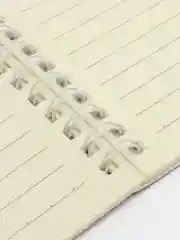 Синий блокнот с пружиной А5, записная книжка в линейку, 60 листов
