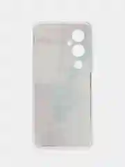 Красный силиконовый чехол на Tecno Pova 4 Pro / Текно Пова 4 Про с рисунком, защита камеры