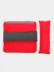 Серый меланж подушка автомобильная МАТЕХ SLEEPSLAP LINE 30 х 11 х 9 см