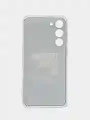Тёмно-коричневый чехол на Samsung Galaxy S23 Plus 5G / Самсунг S23 Плюс 5G с рисунком, защита камеры