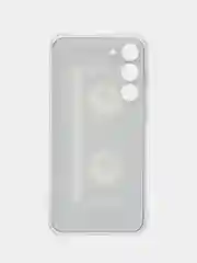 Хром чехол на Samsung Galaxy S23 Plus 5G / Самсунг S23 Плюс 5G с рисунком, защита камеры